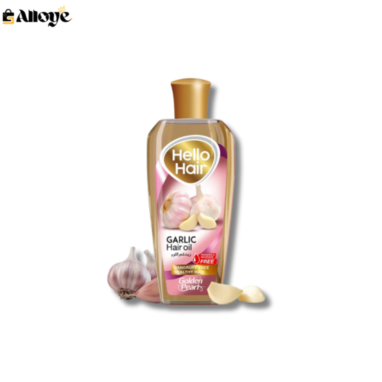 hello hair garlic hair oil